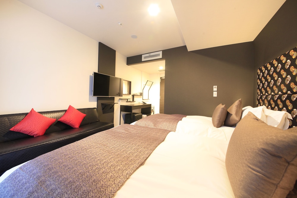 Habitación superior con 2 camas individuales, no fumadores (2 Semi Double, Extrabed for 3rd Adult) del hotel Centurion Ikebukuro