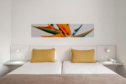Habitación doble con balcón del hotel Dorisol Estrelicia