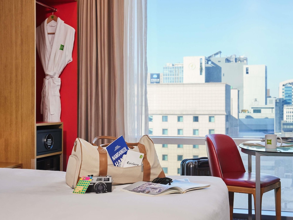 Estándar 2 camas individuales del hotel Ibis Styles Ambassador Seoul Myeongdong