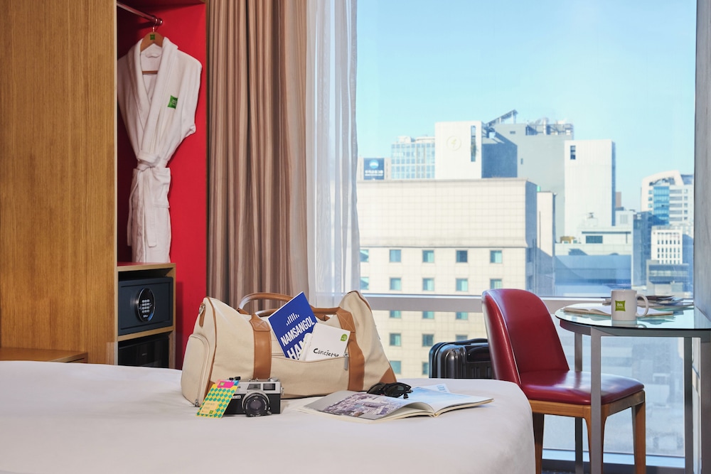 Estándar 2 camas individuales del hotel Ibis Styles Ambassador Seoul Myeongdong. Foto 1