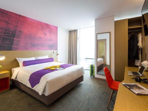 Superior 1 Cama Doble del hotel Ibis Styles Ambassador Seoul Myeongdong