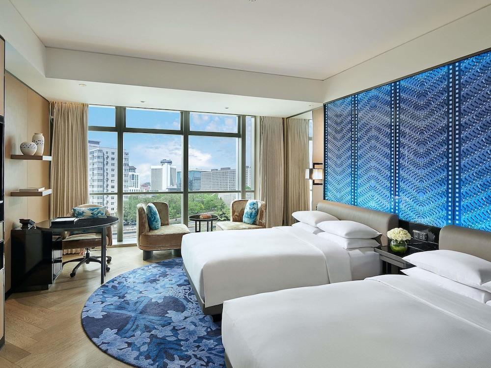 Habitación de lujo, 2 camas individuales del hotel Sofitel Beijing Central