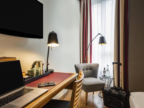 Habitación Individual Estándar del hotel Mercure Hotel Berlin Zentrum. Foto 1