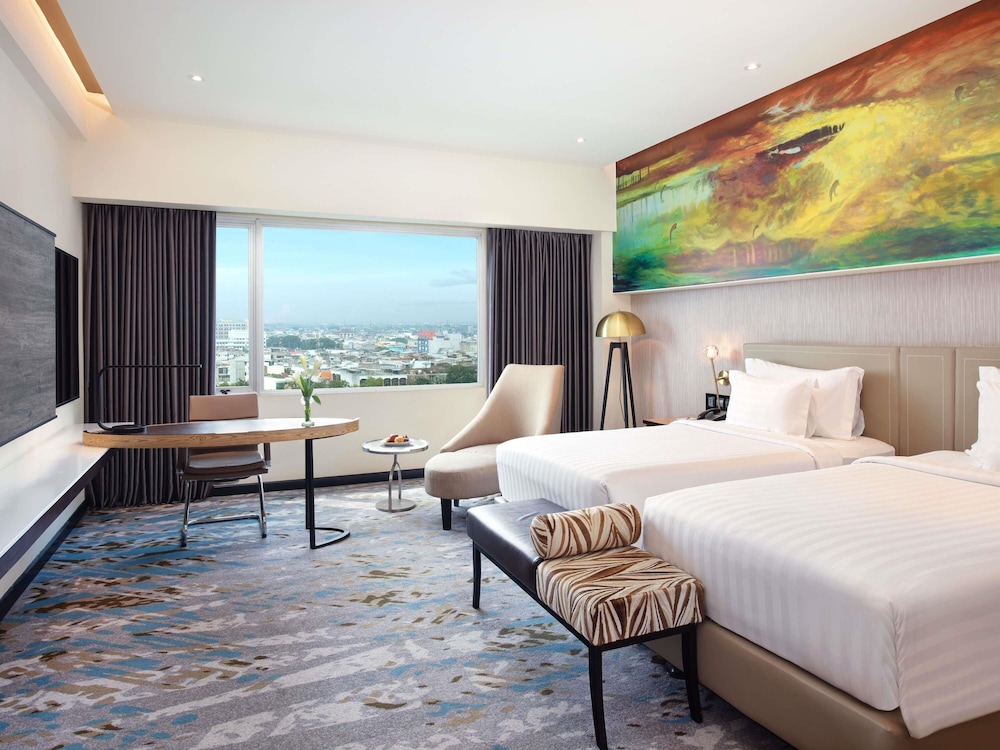 Habitación ejecutiva, 2 camas individuales del hotel Grand Mercure Medan Angkasa