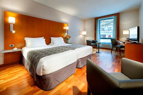 Habitación Doble del hotel Eurostars Lisboa Parque. Foto 3