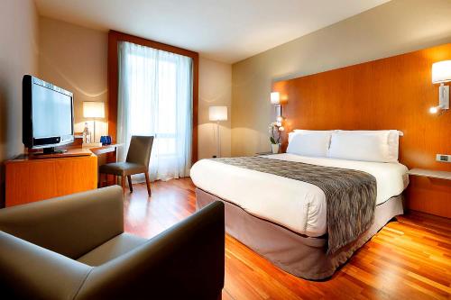Habitación Doble del hotel Eurostars Lisboa Parque. Foto 4