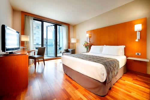 Habitación Doble con terraza del hotel Eurostars Lisboa Parque