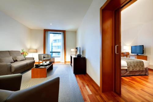 Suite Familiar del hotel Eurostars Lisboa Parque. Foto 5