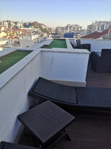 Habitación Doble Superior con terraza del hotel Lisboa. Foto 5