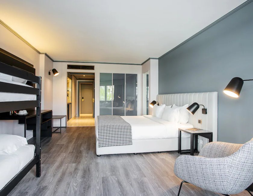 Habitación Familiar del hotel Hf Fénix Porto