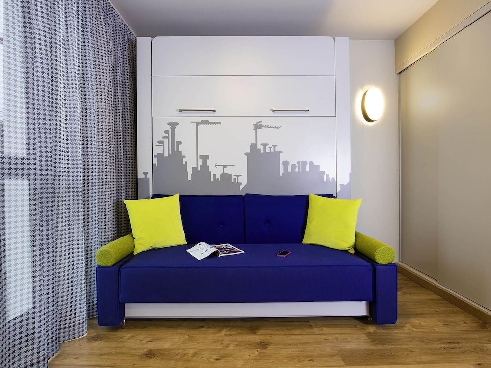 Estudio con cama doble del hotel Adagio Access München City Olympiapark. Foto 1
