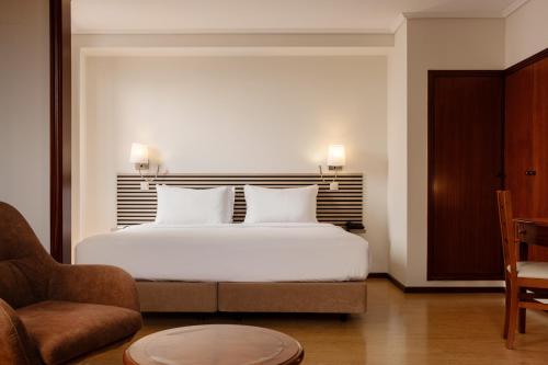 Habitación Superior con cama extragrande del hotel Da Bolsa