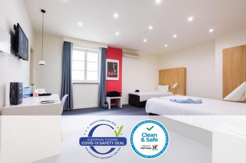 Habitación Triple del hotel Stay Évora Centro