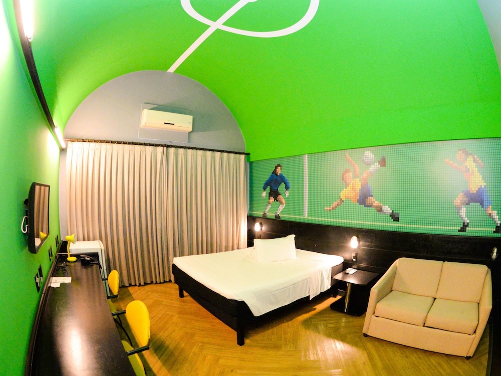 Habitación superior, 1 cama doble con sofá cama del hotel Ibis Styles Rio Preto Monte Líbano