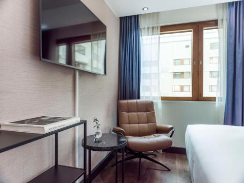 Habitación Pequeña y Acogedora del hotel Radisson Blu Royal Viking , Stockholm. Foto 1