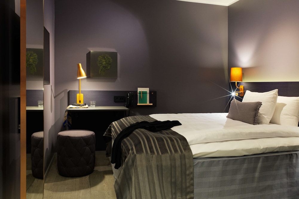 Habitación individual, sin ventanas del hotel Scandic Continental