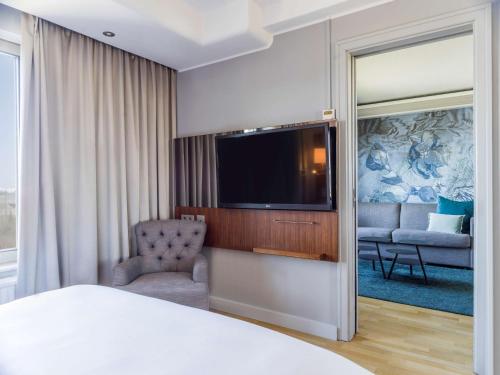 Suite con sauna del hotel Radisson Blu Arlandia Hotel, Stockholm-Arlanda. Foto 4