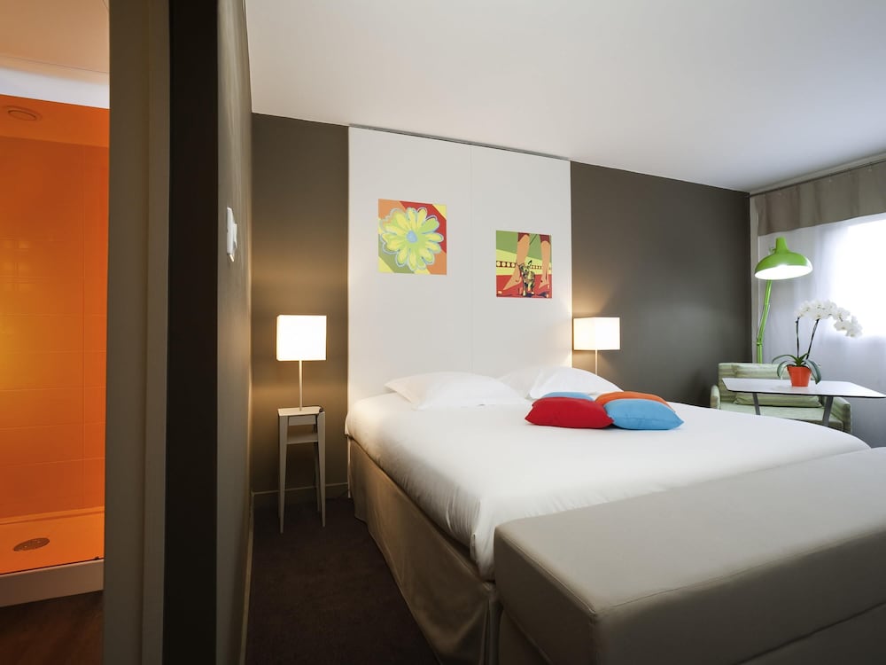 Habitación estándar doble, 1 cama doble del hotel ibis Styles Annemasse Genève