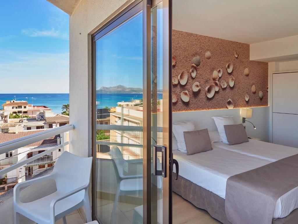 Habitación doble 2 camas del hotel Bq Can Picafort. Foto 3