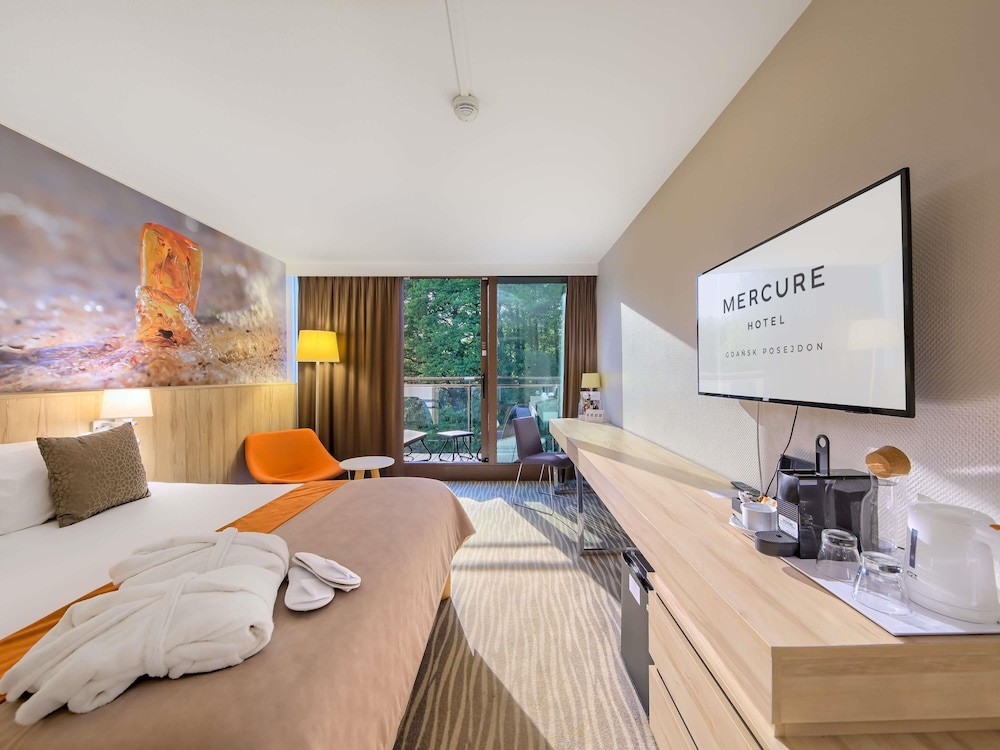 Habitación Privilegio Cómoda con 1 cama doble y aire acondicionado del hotel Mercure Gdansk Posejdon