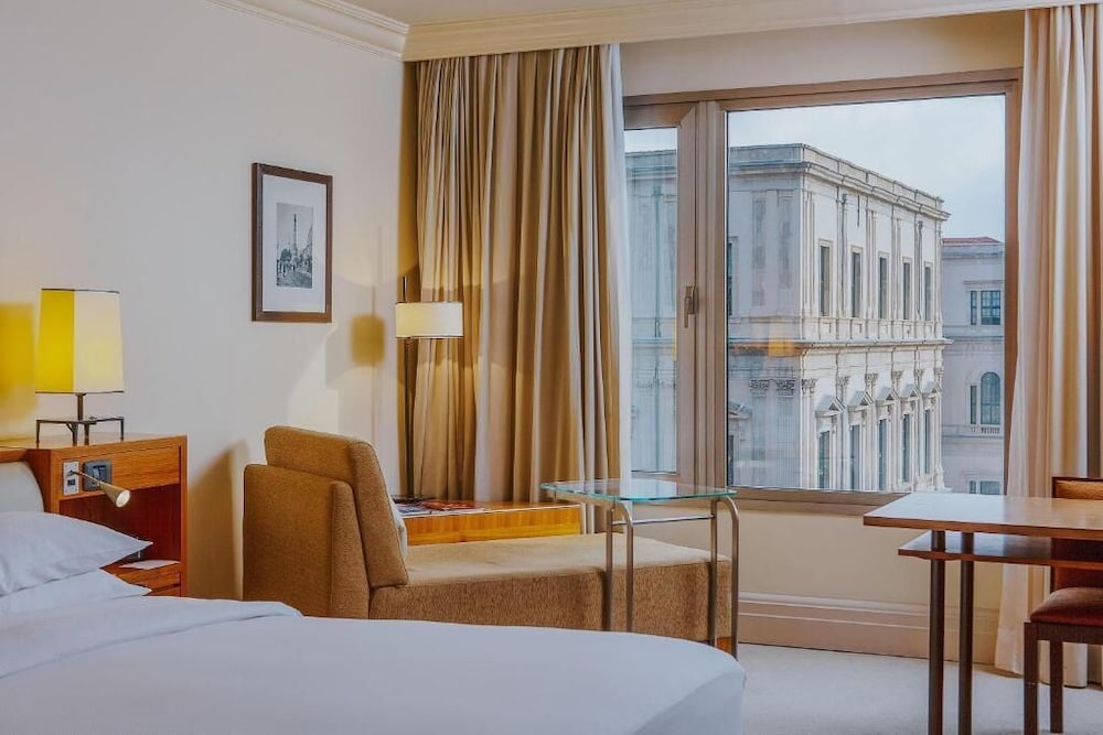 2 camas twin del hotel Grand Hyatt Istanbul. Foto 1