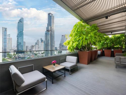 Habitación Doble Club 10 con acceso al salón del hotel Amara Bangkok - Sha Plus