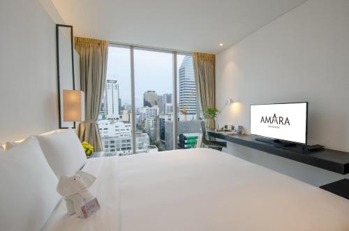 Habitación Doble Deluxe - 2 camas del hotel Amara Bangkok - Sha Plus. Foto 3