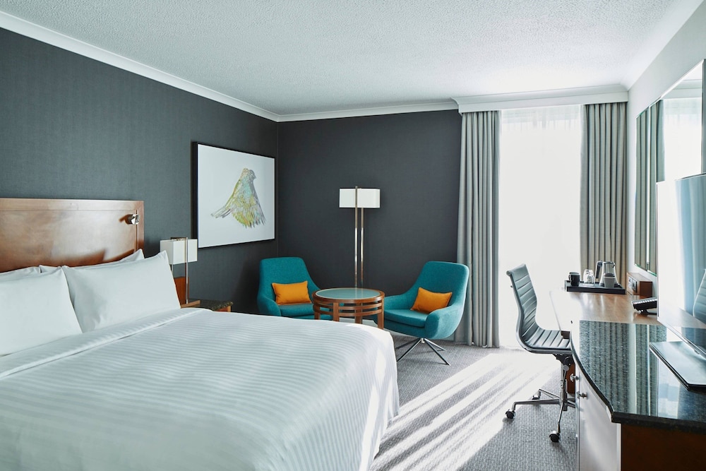 Habitación superior, 2 camas dobles del hotel London Heathrow Marriott. Foto 1