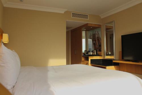 Habitación Executive con vistas a la pista de aterrizaje del hotel Renaissance London Heathrow. Foto 4