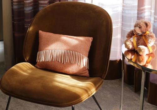 Habitación Doble Deluxe con ventanal del hotel The Athenaeum and Residences