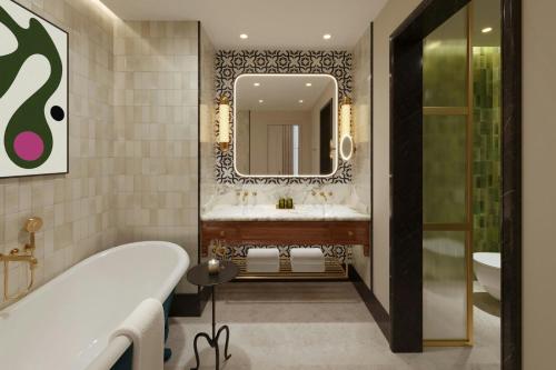 Suite King tipo Townhouse con vista a la ciudad del hotel Corus Hyde Park. Foto 5