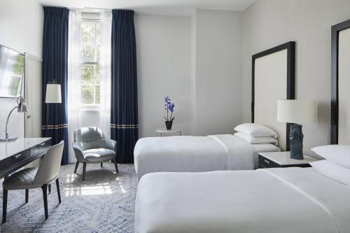 Habitación Deluxe Twin, 2 camas Twin del hotel London Marriott Grosvenor Square