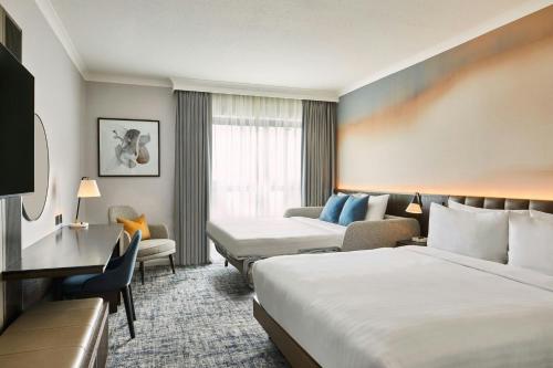 Habitación Executive Superior - Acceso a las instalaciones executive del hotel London Marriott Marble Arch. Foto 3