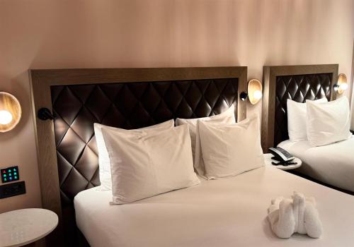 Double Family Room with Single Bed del hotel Doubletree By Hilton London Marble Arch