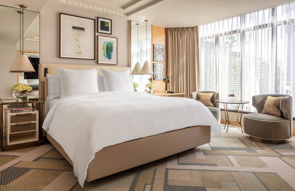 Habitación, 1 cama de matrimonio grande, terraza del hotel Four Seasons London At Park Lane