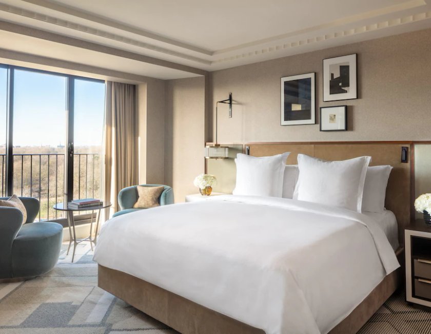 Habitación Premier, 2 camas individuales, vistas al parque del hotel Four Seasons London At Park Lane. Foto 1