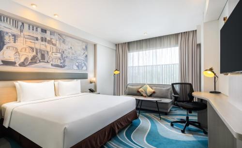 Habitación Deluxe del hotel Mercure Jakarta Cikini. Foto 3