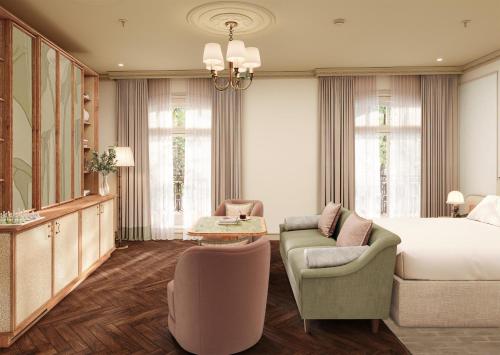 Waldorf Junior King Suite del hotel The Waldorf Hilton, London