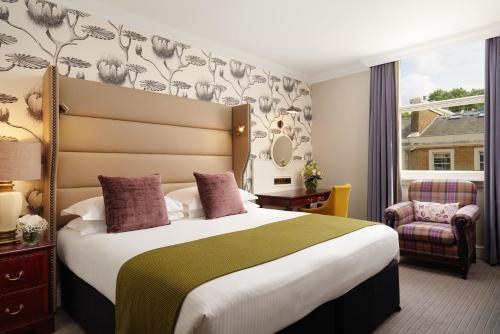 Habitación doble Lujo 1 Cama king del hotel The Bailey’s Hotel London Kensington. Foto 5