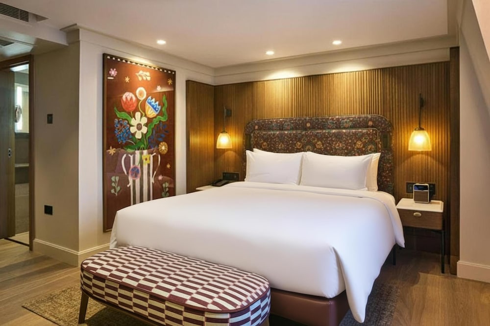 Habitación Deluxe, 1 cama de matrimonio grande del hotel Radisson Blu , London Mercer Street