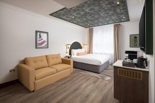 Suite con sofá cama - Cama grande del hotel The Welbeck. Foto 5