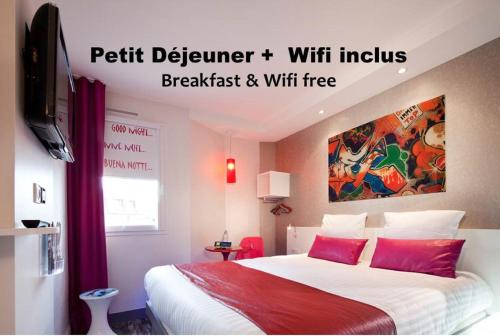 Habitación Estándar con 1 cama doble del hotel Ibis Styles Blois Centre Gare