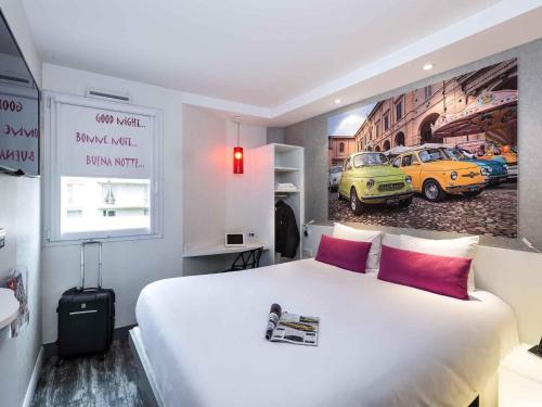 Habitación Estándar con 1 cama doble del hotel Ibis Styles Blois Centre Gare. Foto 2