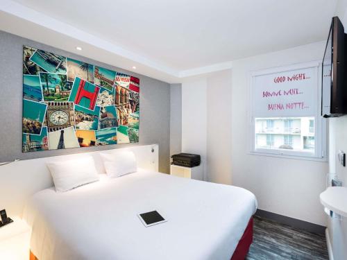 Habitación Estándar con 1 cama doble del hotel Ibis Styles Blois Centre Gare. Foto 5