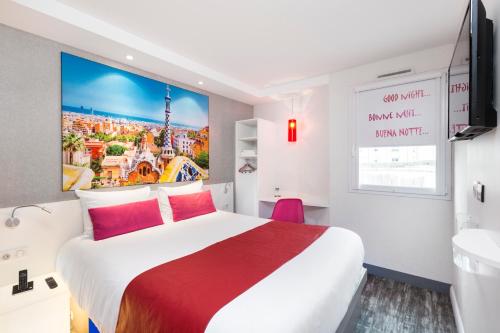 Habitación Estándar con 1 cama doble del hotel Ibis Styles Blois Centre Gare. Foto 9