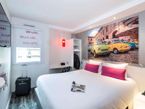 Habitación Estándar con 1 cama doble del hotel Ibis Styles Blois Centre Gare. Foto 12