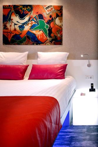 Habitación Estándar con 1 cama doble del hotel Ibis Styles Blois Centre Gare. Foto 17