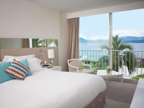 Habitación Clásica con vistas al mar del hotel Sofitel Golfe Ajaccio Thalassa Sea and Spa