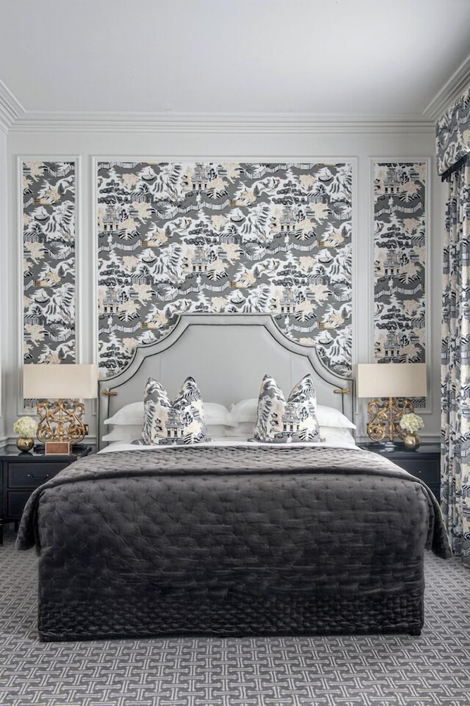 Suite de lujo, 1 cama de matrimonio grande del hotel The Kensington. Foto 4