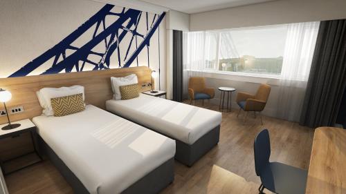Executive Twin Room, with Bridge View del hotel The Tower, by Thistle. Foto 4